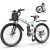 Vivi Folding Electric Bike, Electric Mountain Bike 500W Ebike 26” Electric Bike for Adults with 48V Removable Battery, Professional 21 Speed Adults Ebike, Dual Shock Absorber